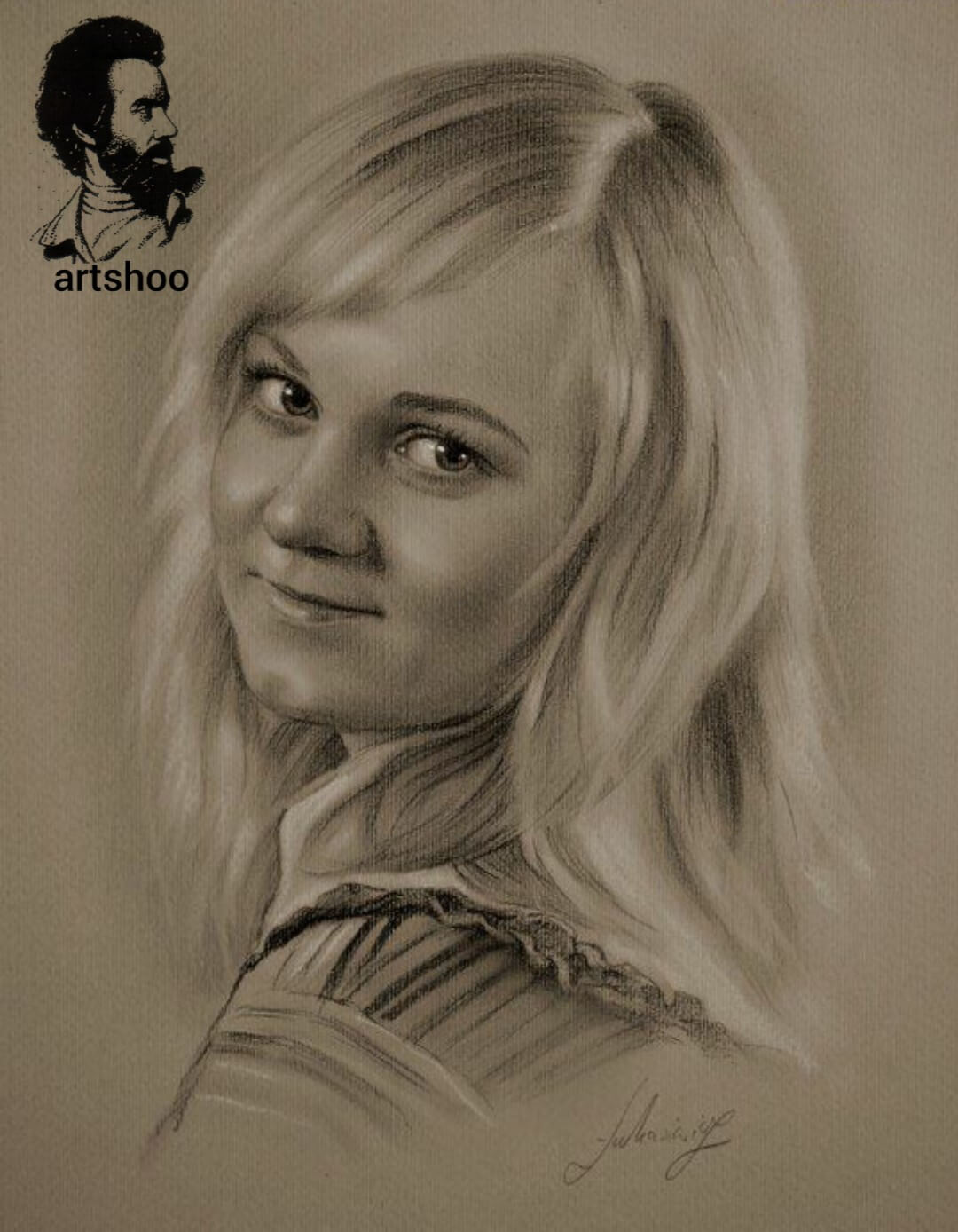 آموزش نقاشی سیاه قلم